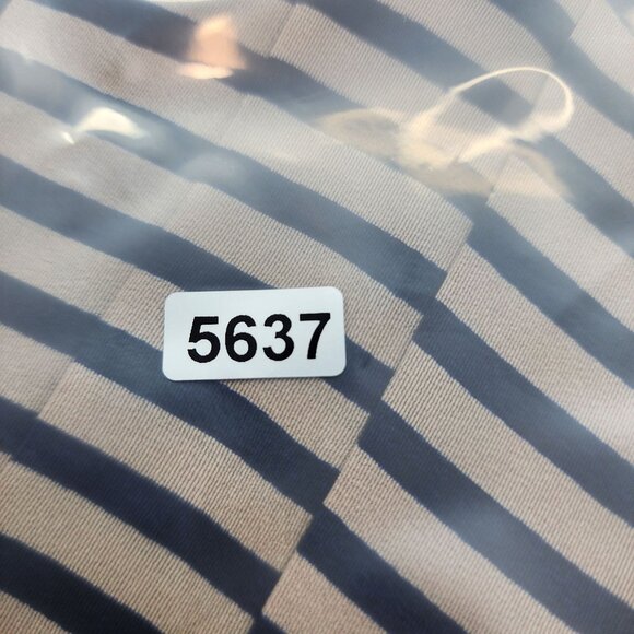 Women's Vintage Richard Warren Petites Blouse Top Striped Long Sleeve Size 8 - Picture 11 of 11